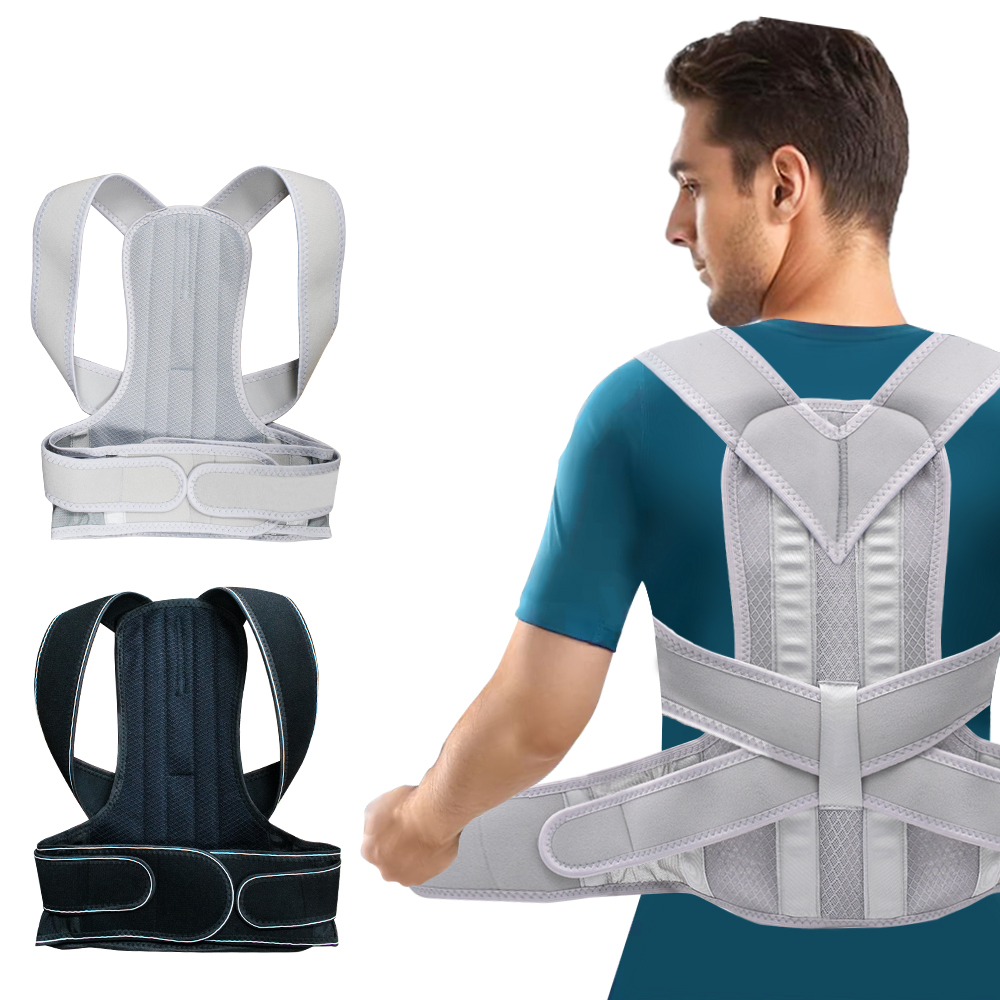 Posture Pole Corrector - Adjustable Scoliosis Posture Corrector Corset Back