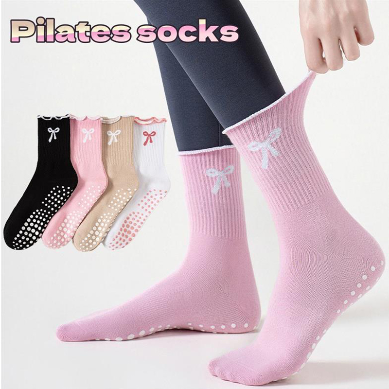 Pilates & Yoga Unleashed Studio Tuckahoe - Dreamlikelin 1 Pair Women's Mid-Calf Pilates