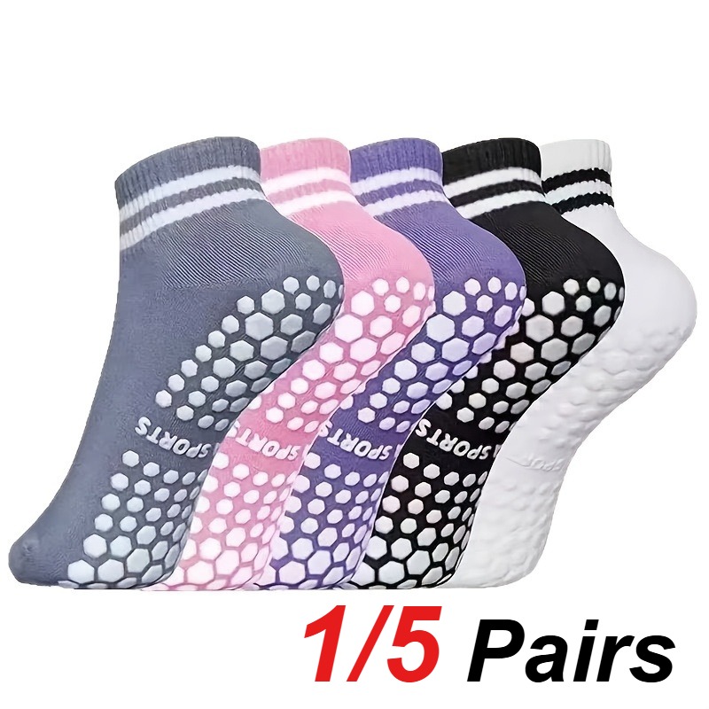 Pilates & Yoga Unleashed Studio Tuckahoe - 1/5 Pair Women's Silicone Anti Slip