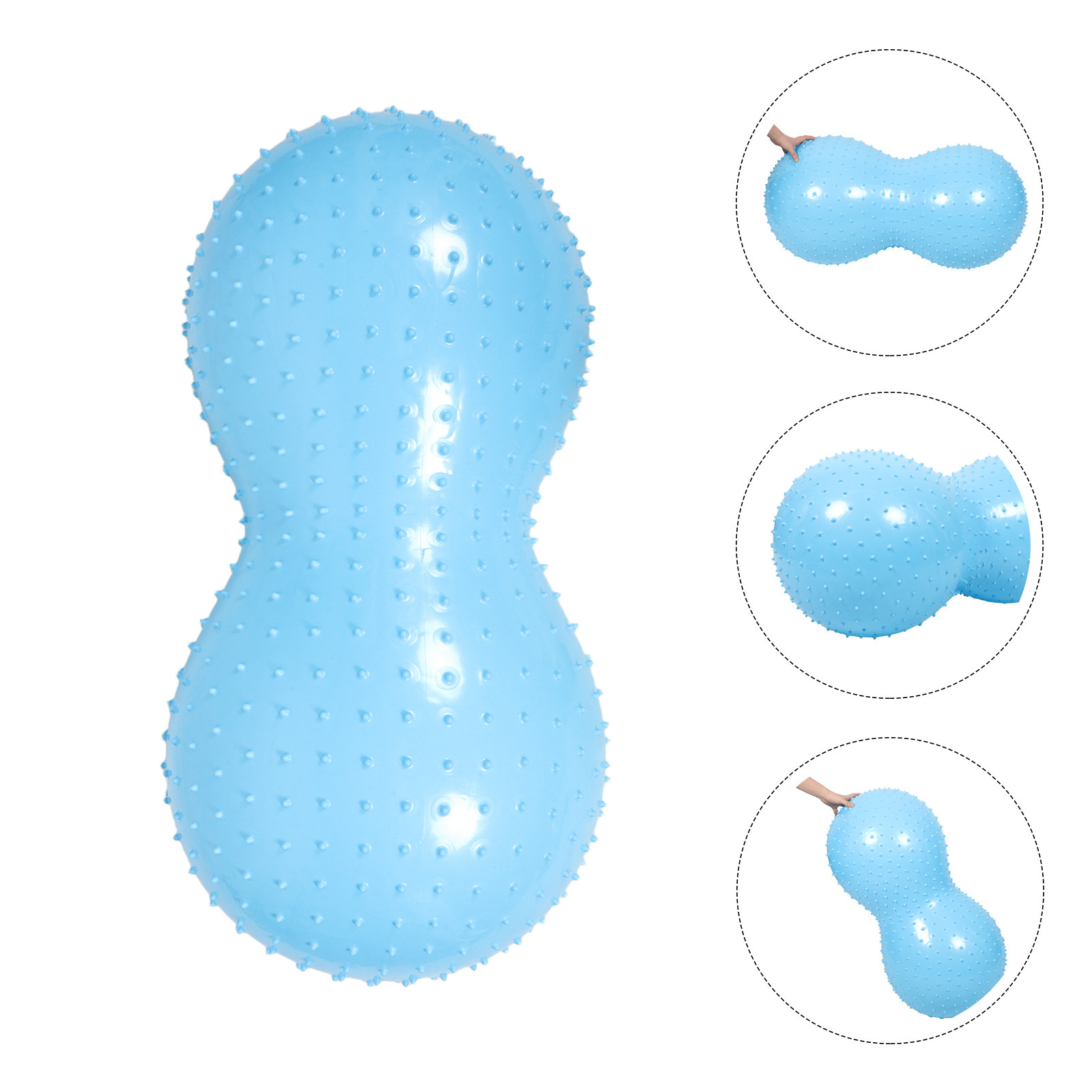 Pilates Yoga Pregnancy - Peanut Yoga Ball Inflatable Balance Ball