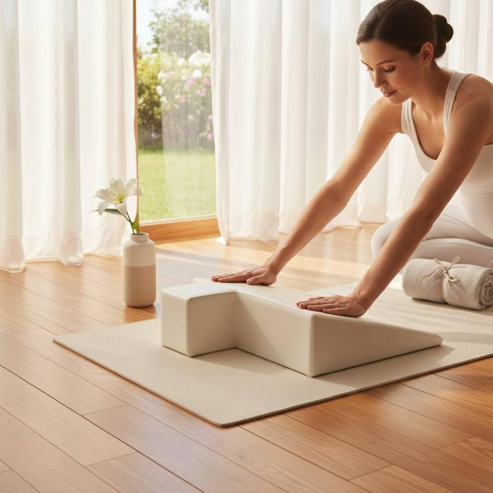 Pilates & Yoga Unleashed Studio Tuckahoe - Maternity Support Cushion Dense Foam Exercise