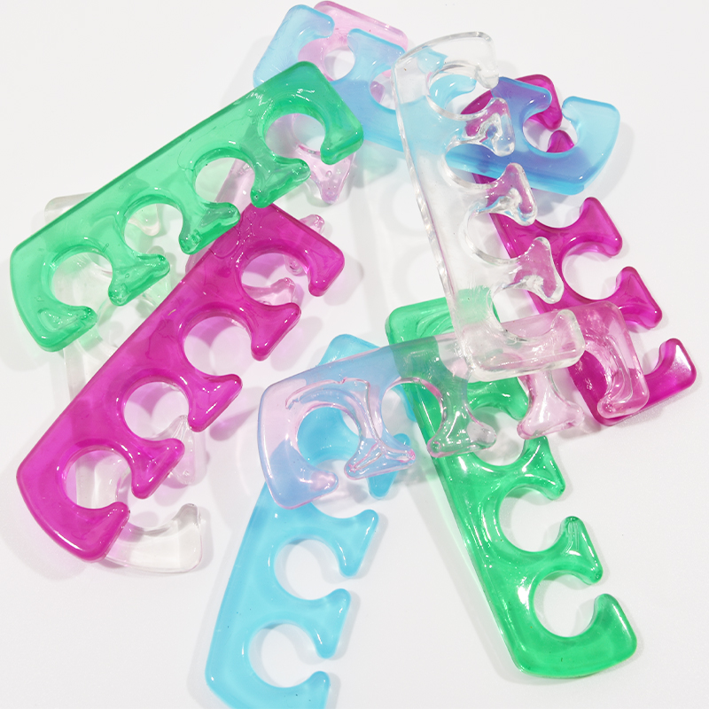 Toe Separator Silicon - 2pcs Soft Silicone Finger Toe Separator