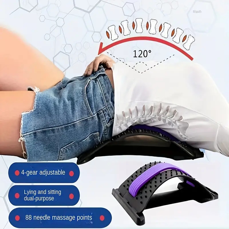 Posture Pole Corrector - Magnetic Back Massage Muscle Relax Stretcher