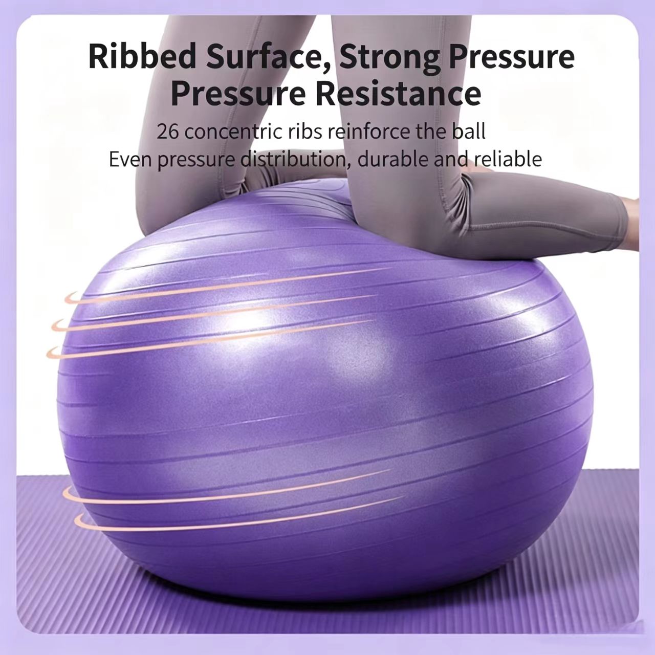 Thickened PVC Yoga Ball/Pilate - Pilates Yoga Pregnancy recension och pris
