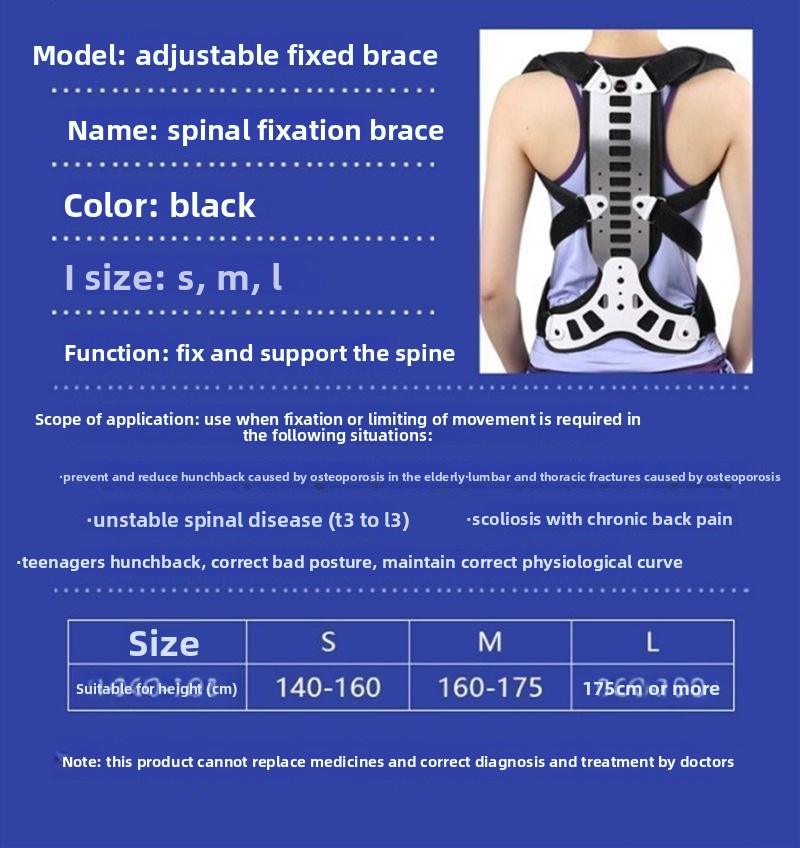 Adjustable Back Support Postur - Posture Pole Corrector recension och pris
