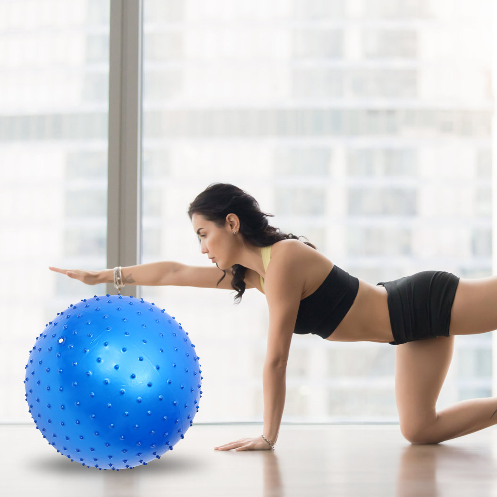 Compact Exercise Ball for Yoga - Pilates Yoga Pregnancy recension och pris