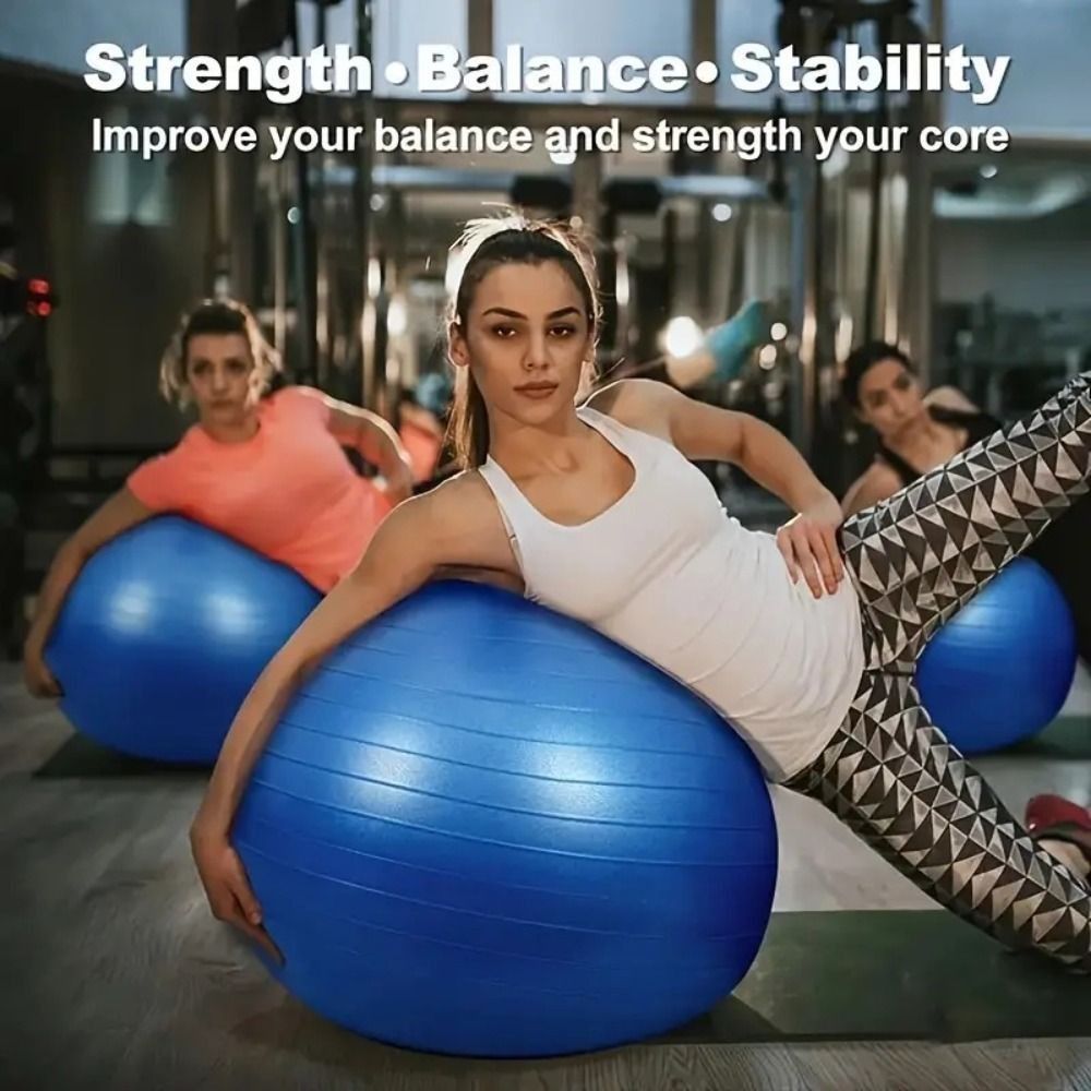 Gymnastics PVC Fitness Balls T - Pilates Yoga Pregnancy recension och pris