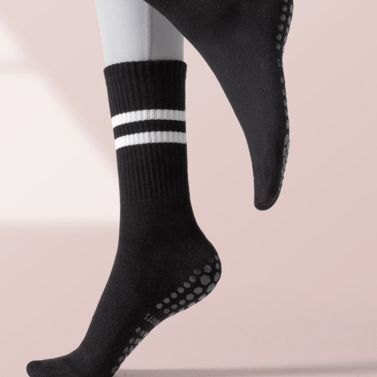 Pilates Socks with Grips for W - Pilates Yoga And Barre recension och pris