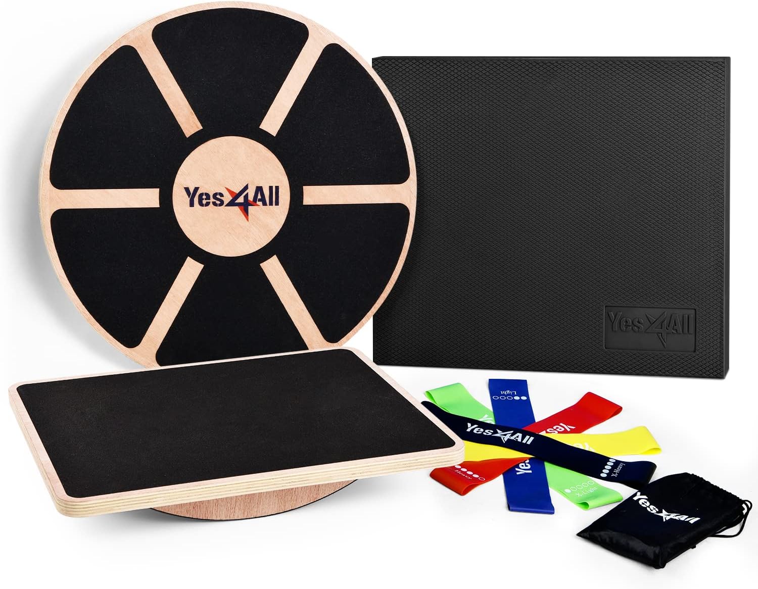 Versatile Wooden Wobble Balanc - Balance Board Wobble recension och pris