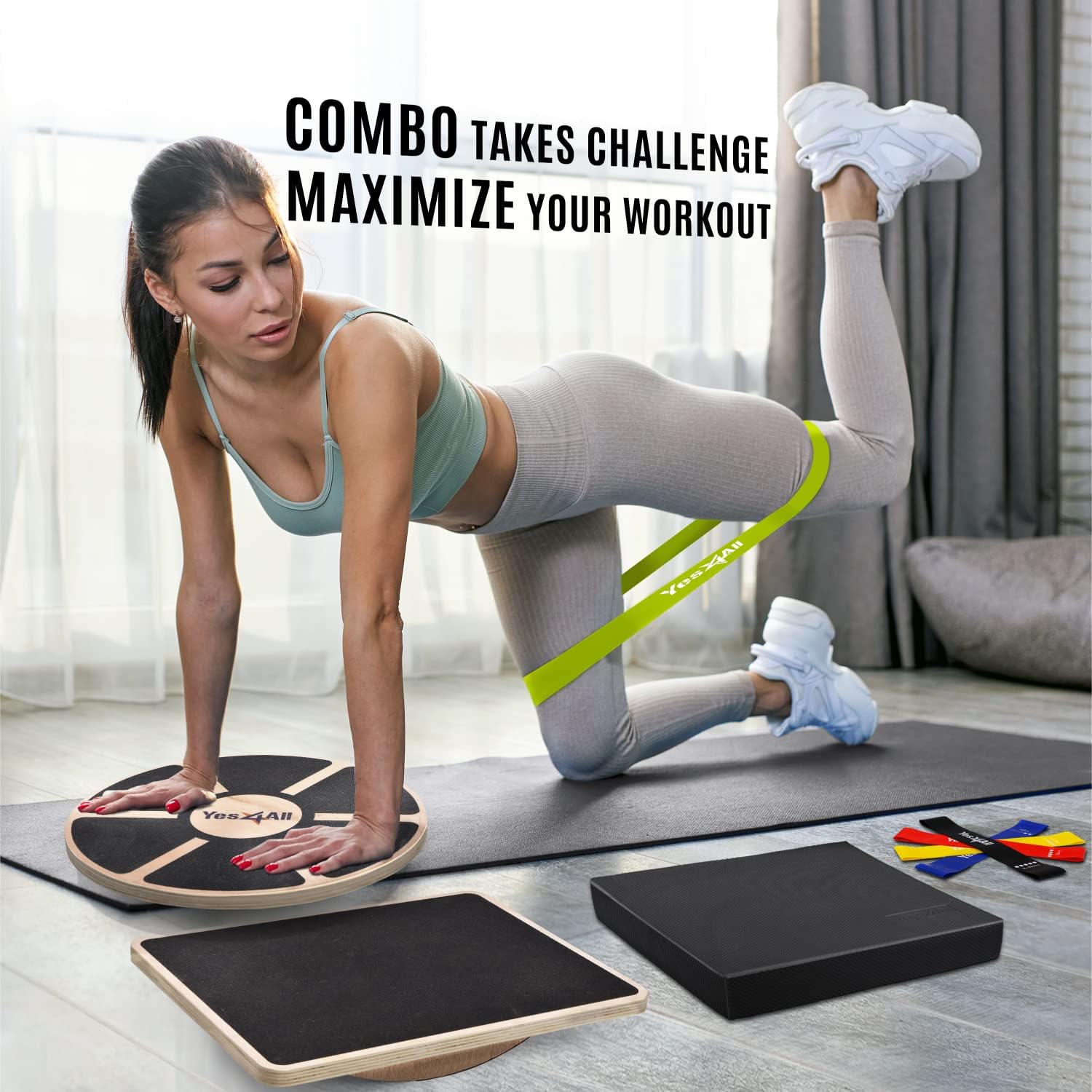 Versatile Wooden Wobble Balanc - Balance Board Wobble recension och pris