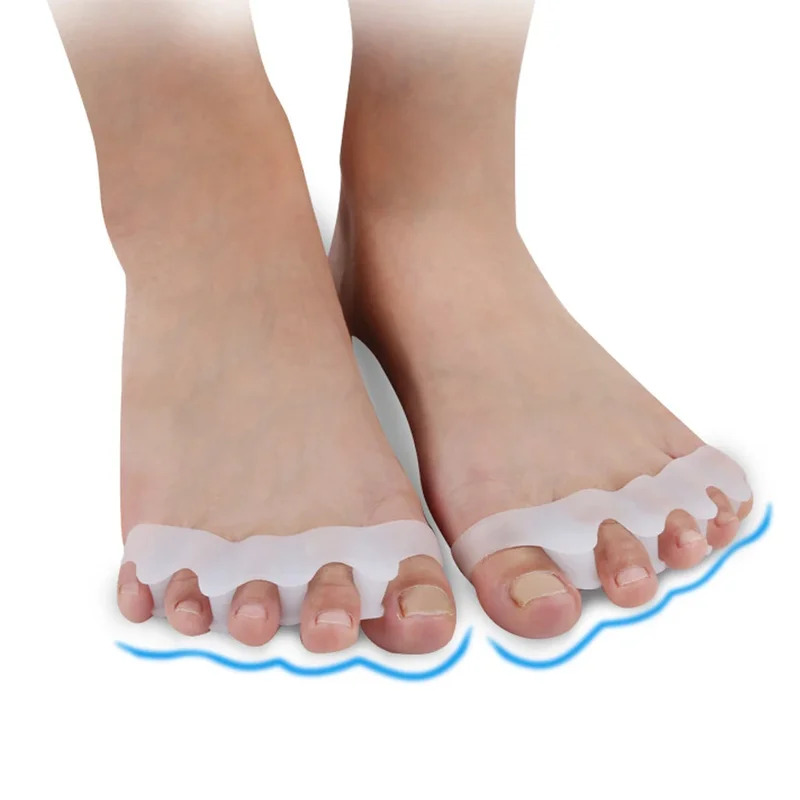 2Pcs=1Pair New Protective Toes - Toe Separator Silicon recension och pris