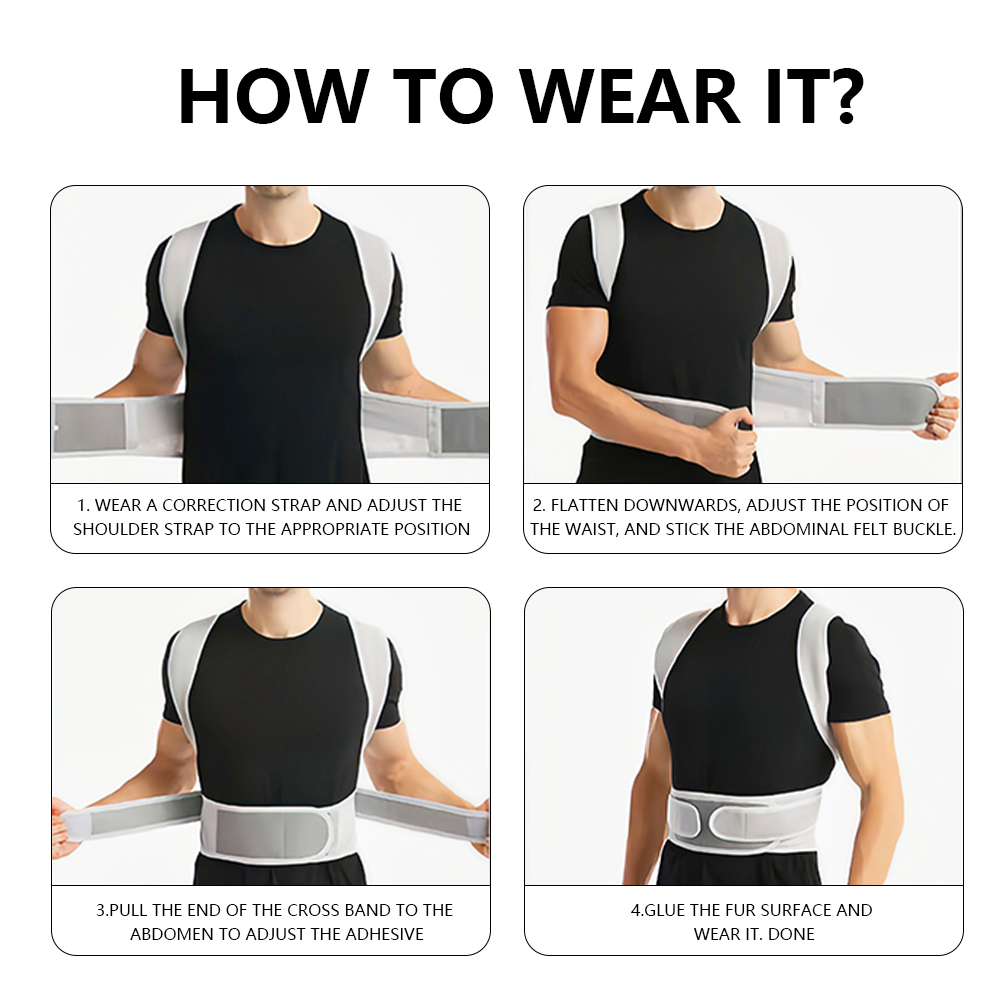 Adjustable Scoliosis Posture C - Posture Pole Corrector recension och pris