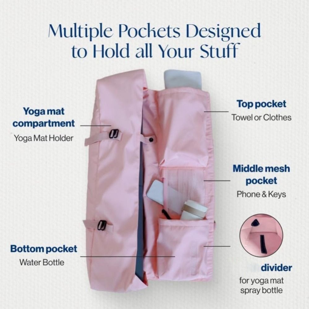 New Design Waterproof Yoga Mat - Yoga Mat Bag Carrier recension och pris