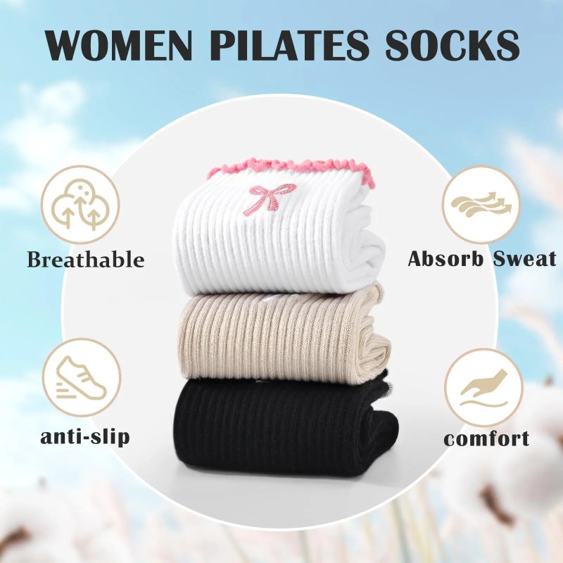 Professional Yoga Socks, Cotto - Pilates & Yoga Unleashed Studio Tuckahoe recension och pris