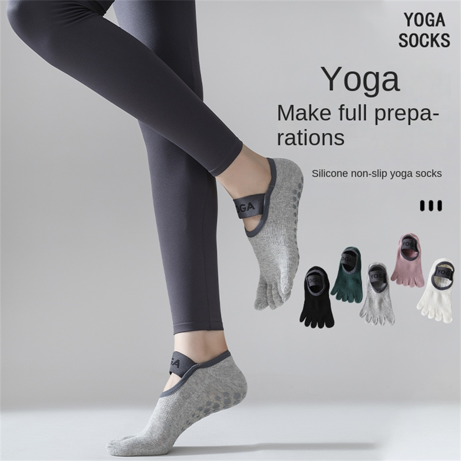 Anti-slip Pilates Socks with 5 - Pilates Yoga And Barre recension och pris
