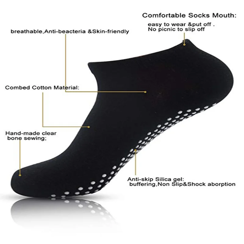 3Pairs/Lot Yoga Socks for Wome - Pilates Yoga And Barre recension och pris