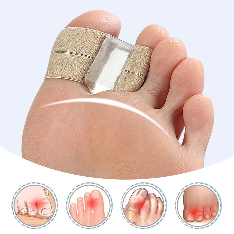 1pcs Dual-hole toe separator/s - Toe Separator Silicon recension och pris