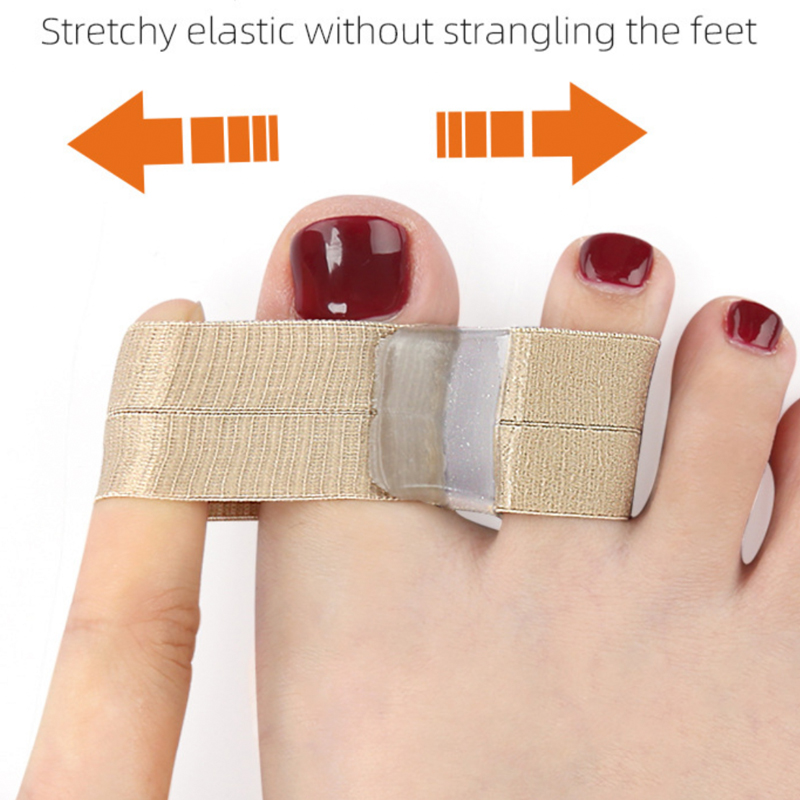 1pcs Dual-hole toe separator/s - Toe Separator Silicon recension och pris