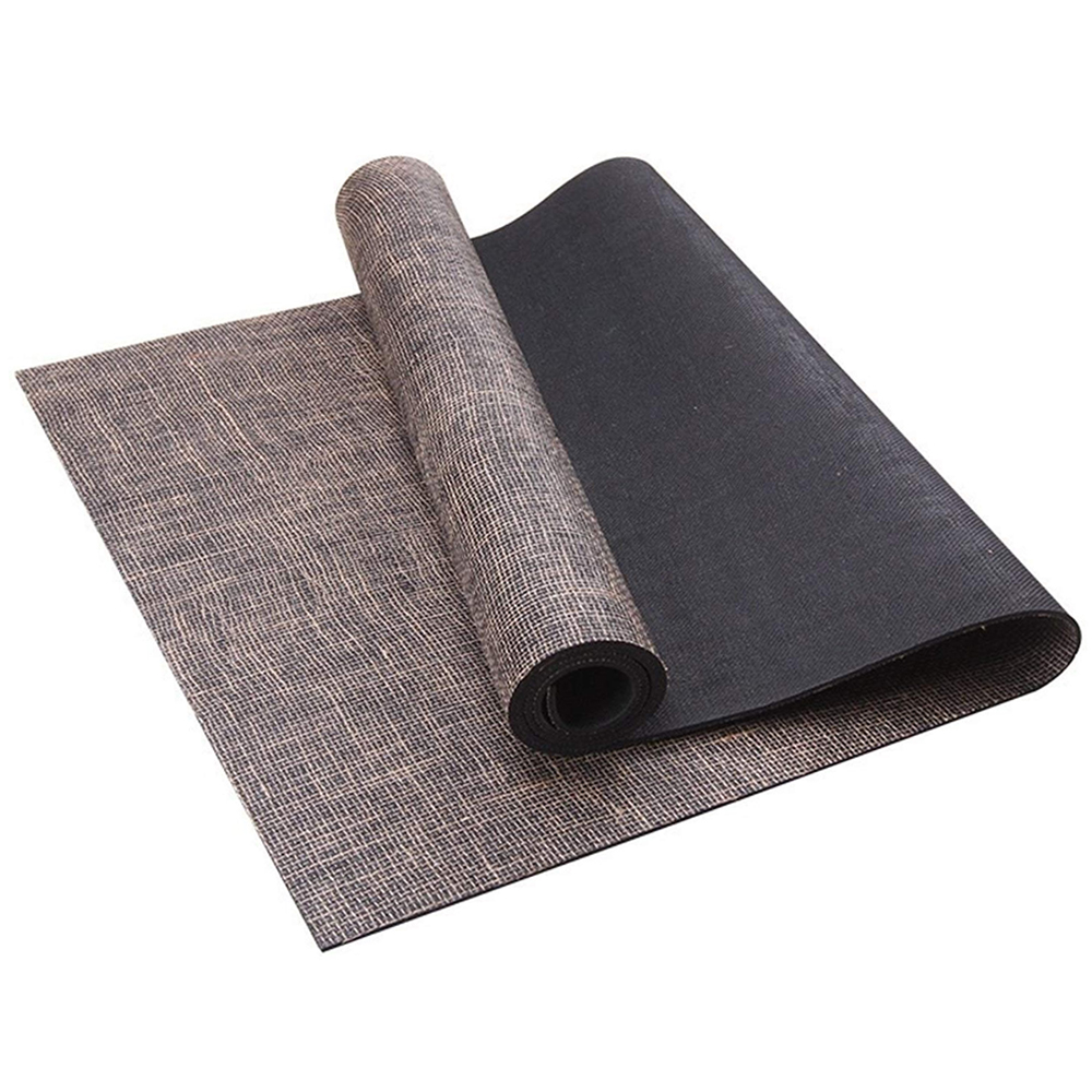Natural Rubber Jute Yoga Mat,E - Pilates Yoga Machine recension och pris