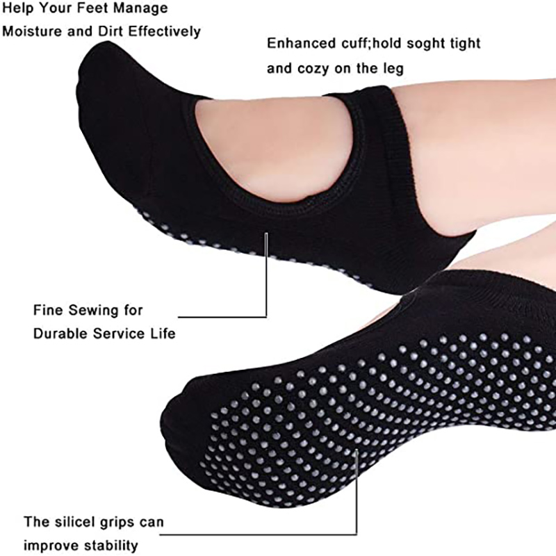Yoga Socks for Women with Grip - Pilates Yoga And Barre recension och pris