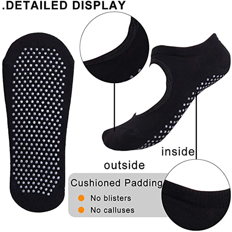 Yoga Socks for Women with Grip - Pilates Yoga And Barre recension och pris