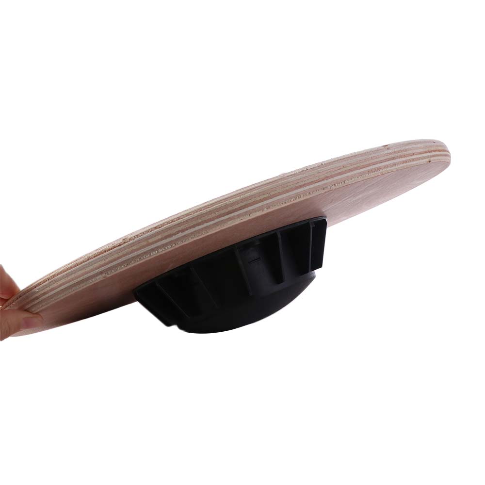 Wooden Round Balance Training  - Balance Board Wobble recension och pris