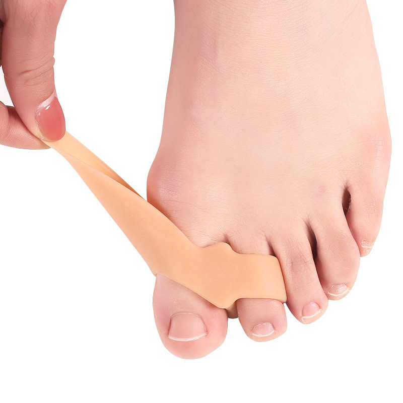 1Pair Gel Silicone Foot Care T - Toe Separator Silicon recension och pris