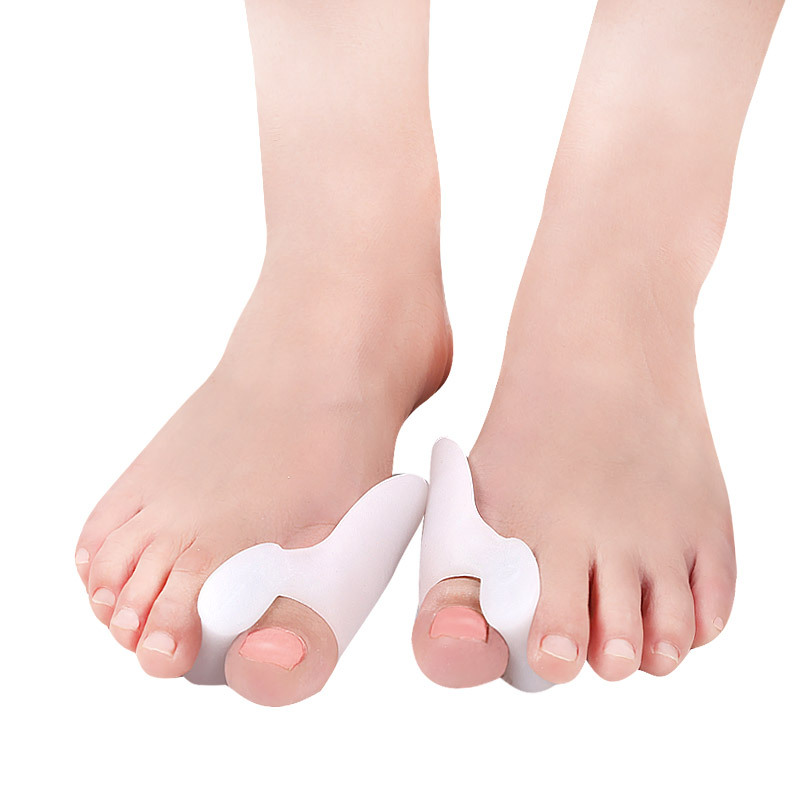 1Pair Gel Silicone Foot Care T - Toe Separator Silicon recension och pris