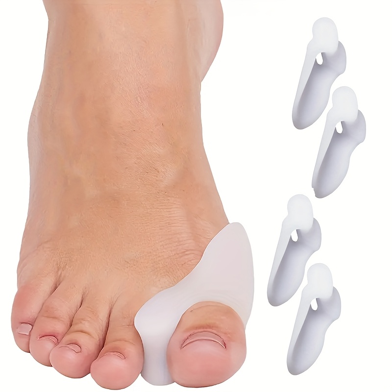 1 pair of silicone toe covers, - Toe Separator Silicon recension och pris