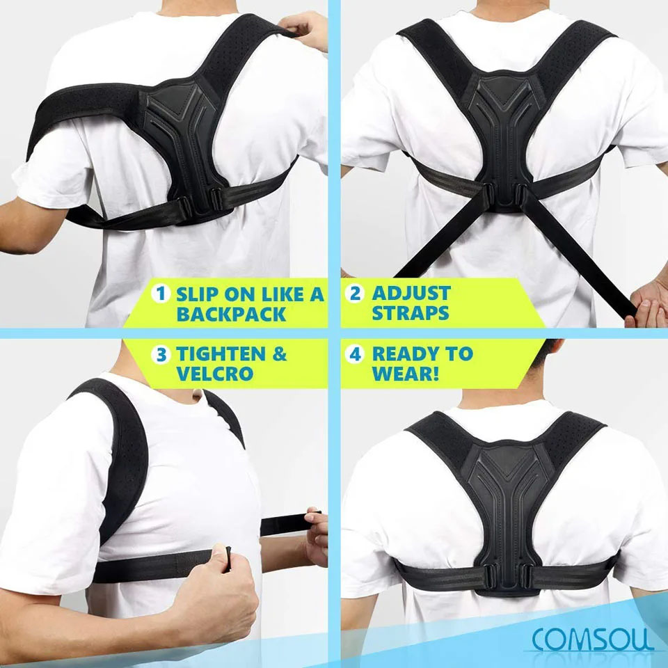 Breathable Anti-hunchback Corr - Posture Pole Corrector recension och pris