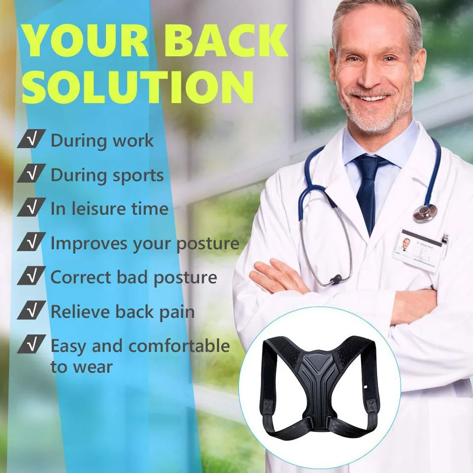 Breathable Anti-hunchback Corr - Posture Pole Corrector recension och pris