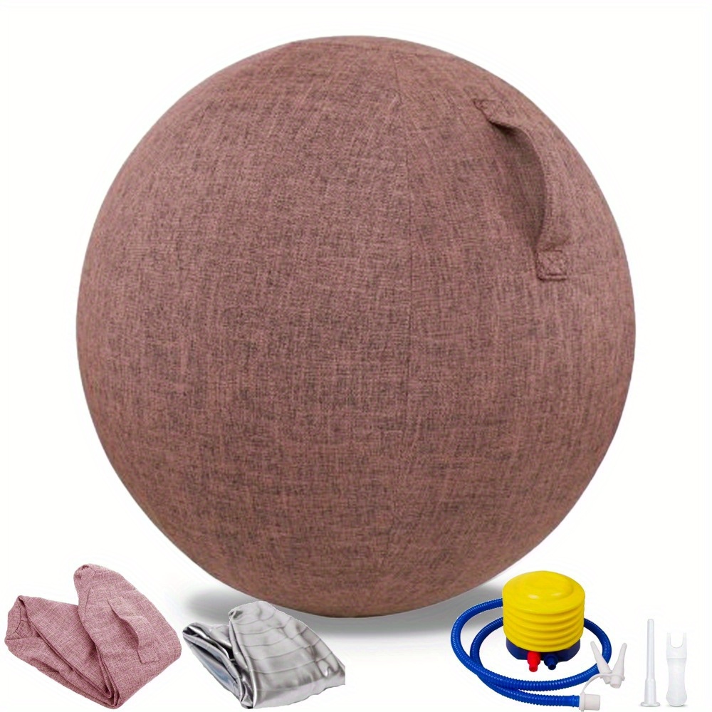 Fitness Ball Chair with Fabric - Pilates Yoga Pregnancy recension och pris
