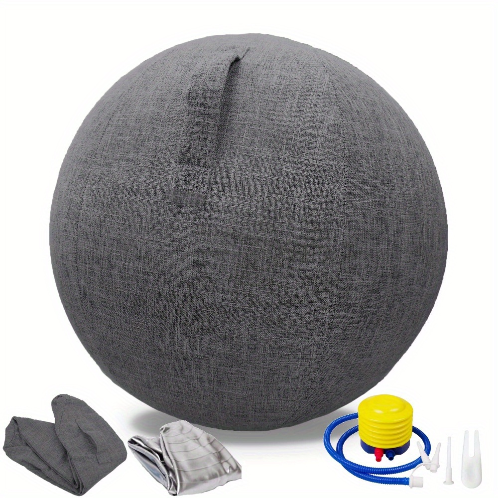 Fitness Ball Chair with Fabric - Pilates Yoga Pregnancy recension och pris