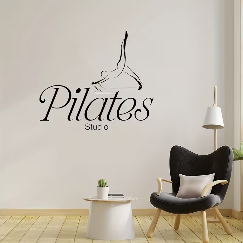 Pilates Studio Sticker Wall De - Pilates Yoga Quotes recension och pris