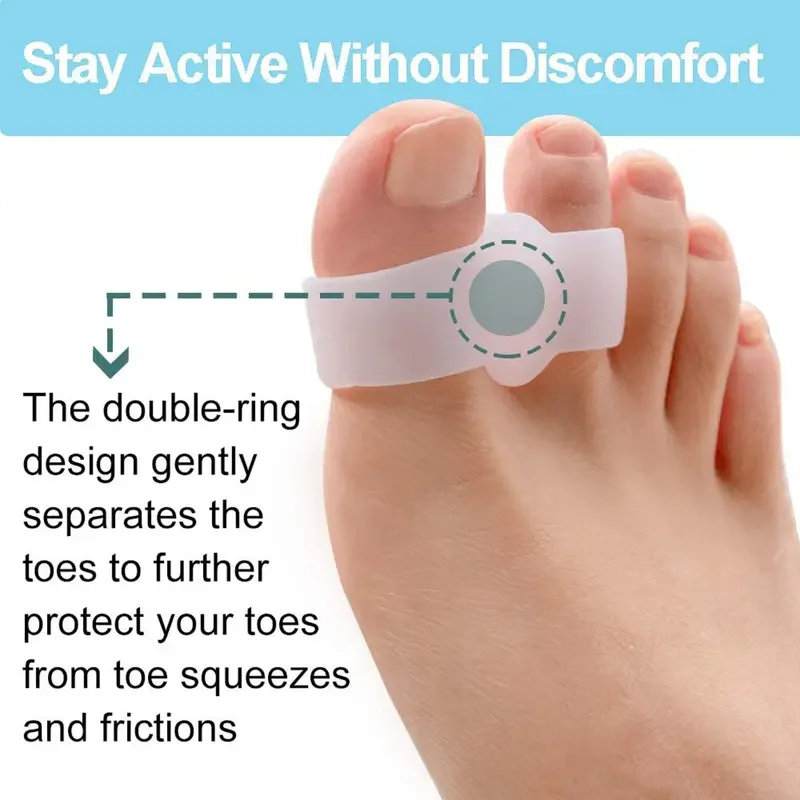 Bunion Corrector 1 Pair - Comf - Toe Separator Silicon recension och pris