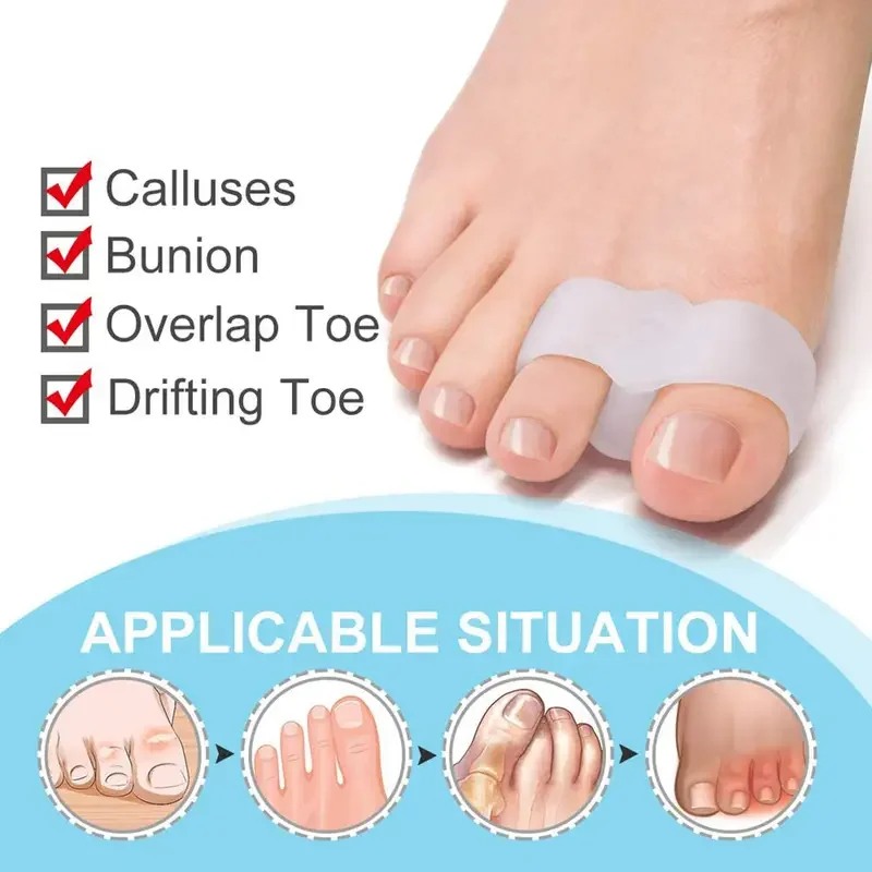 Bunion Corrector 1 Pair - Comf - Toe Separator Silicon recension och pris
