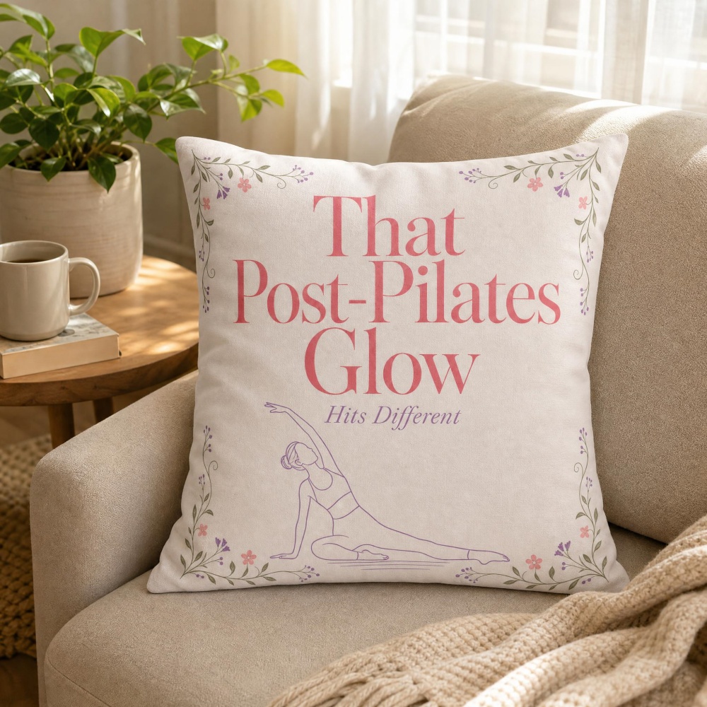 Minimal Floral Vine Pilates La - Pilates Yoga Quotes recension och pris
