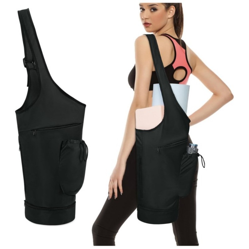 Large opening long handle yoga - Yoga Mat Bag Carrier recension och pris