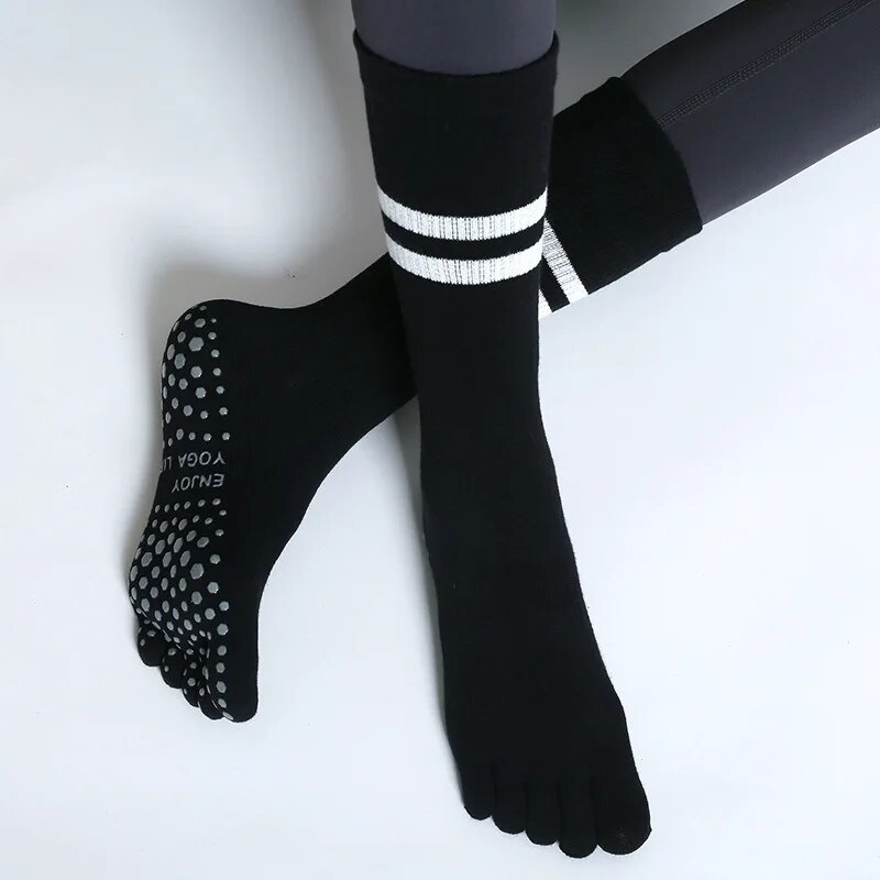 Women Breathable Yoga Socks Mi - Fitness Yoga Pilates recension och pris