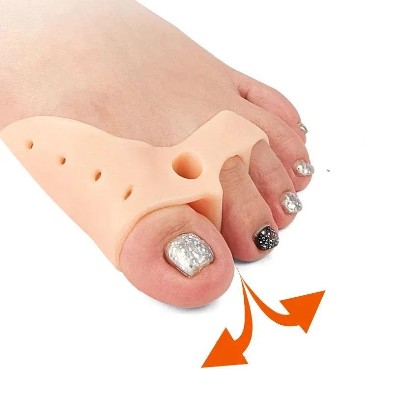 1 Pair Silicone Toe Corrector  - Toe Separator Silicon recension och pris