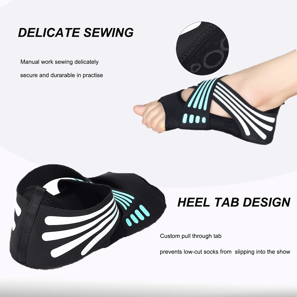 1Pair Yoga Socks Toeless Non-S - Pilates Yoga And Barre recension och pris