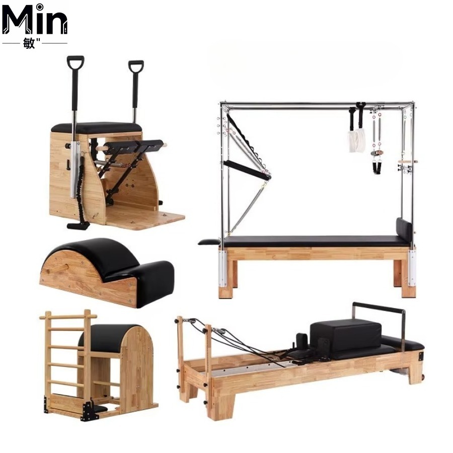 5 Pcs Set Wood Pilates Reforme - Pilates Yoga Machine recension och pris
