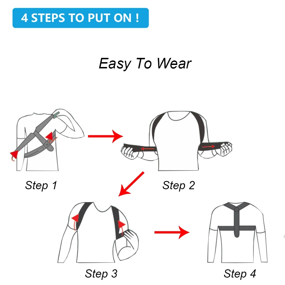 Back Posture Correction Belt H - Posture Pole Corrector recension och pris